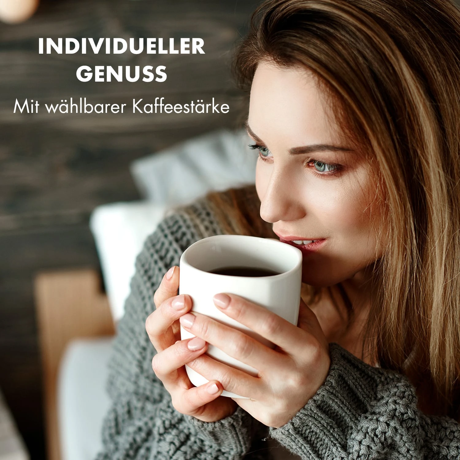 Kaffeemaschine Arabica 800W EasyTouch Control Silber/schwarz 5 Kaffeemaschine Arabica 800W EasyTouch Control Silber/schwarz – Bild 3