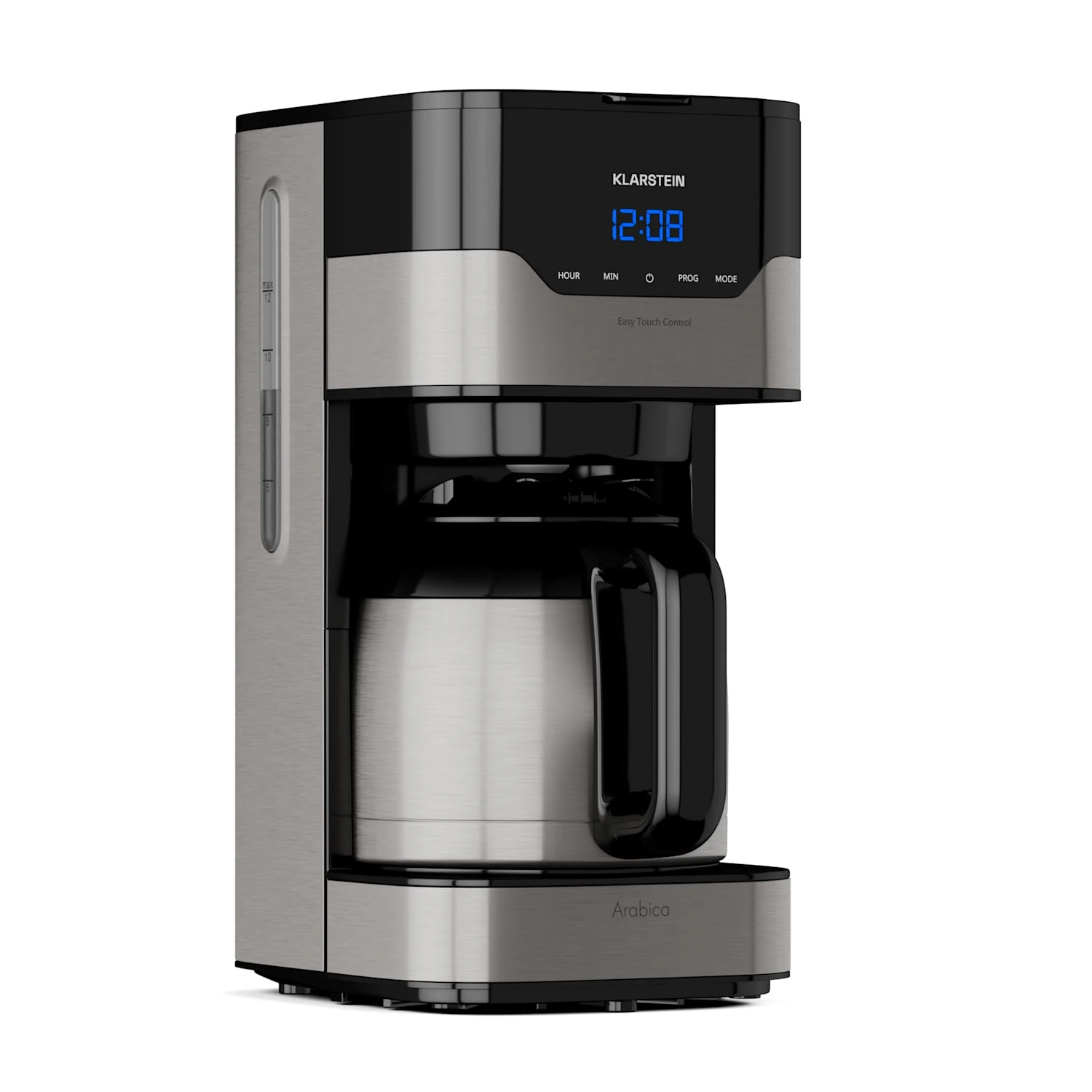 Kaffeemaschine Arabica 800W EasyTouch Control Silber/schwarz 3 Kaffeemaschine Arabica 800W EasyTouch Control Silber/schwarz
