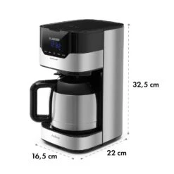 Kaffeemaschine Arabica 800W EasyTouch Control Silber/schwarz 15 Kaffeemaschine Arabica 800W EasyTouch Control Silber/schwarz -Klarstein 10032772 yy 0007 logo