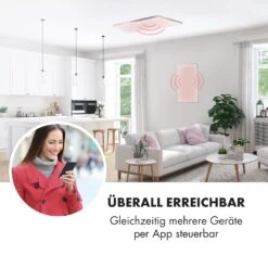 Wonderwall Smart Infrarotheizung 50x90cm App 450W Wochentimer IP24 15 Wonderwall Smart Infrarotheizung 50x90cm App 450W Wochentimer IP24 -Klarstein 10032783 de 0003 logo