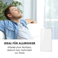 Wonderwall Smart Infrarotheizung 50x90cm App 450W Wochentimer IP24 19 Wonderwall Smart Infrarotheizung 50x90cm App 450W Wochentimer IP24 -Klarstein 10032783 de 0007 logo