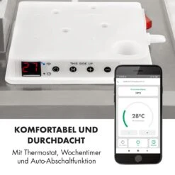 Wonderwall Smart Infrarotheizung 100x30cm App 300W Wochentimer IP24 20 Wonderwall Smart Infrarotheizung 100x30cm App 300W Wochentimer IP24 -Klarstein 10032785 de 0008 logo