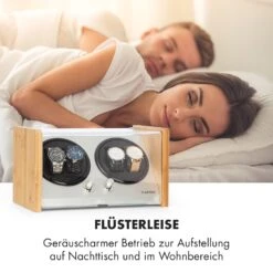 Hanoi 4 Uhrenbeweger, 4 Uhren, 3 Geschwindigkeiten, 4 Modi, Bambus 15 Hanoi 4 Uhrenbeweger, 4 Uhren, 3 Geschwindigkeiten, 4 Modi, Bambus -Klarstein 10032798 de 0006 logo