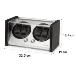 Tokyo 4 Uhrenbeweger, 4 Uhren, 3 Geschwindigkeiten, 4 Modi, Schwarz 17 Tokyo 4 Uhrenbeweger, 4 Uhren, 3 Geschwindigkeiten, 4 Modi, Schwarz -Klarstein 10032800 yy 0008 logo