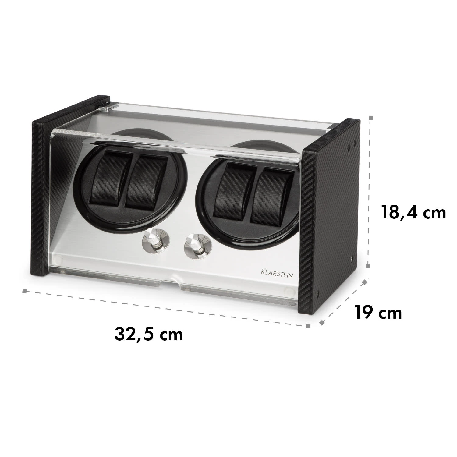 Tokyo 4 Uhrenbeweger, 4 Uhren, 3 Geschwindigkeiten, 4 Modi, Schwarz 10 Tokyo 4 Uhrenbeweger, 4 Uhren, 3 Geschwindigkeiten, 4 Modi, Schwarz – Bild 8