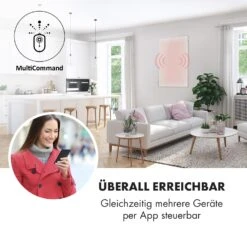 Wonderwall Smart Infrarotheizung 80x120cm App 960W Wochentimer IP24 13 Wonderwall Smart Infrarotheizung 80x120cm App 960W Wochentimer IP24 -Klarstein 10032803 de 0003 logo