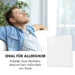 Wonderwall Smart Infrarotheizung 100x120cm App 1200W Wochentimer IP24 19 Wonderwall Smart Infrarotheizung 100x120cm App 1200W Wochentimer IP24 -Klarstein 10032804 de 0007 logo