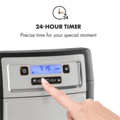 Aromatica II Duo Kaffeemaschine, Integriertes Mahlwerk, 1,25 L Silber 17 Aromatica II Duo Kaffeemaschine, Integriertes Mahlwerk, 1,25 L Silber -Klarstein 10032865 yy 0005 logo Klarstein Aromatica II Duo Kaffeemaschine schwarz