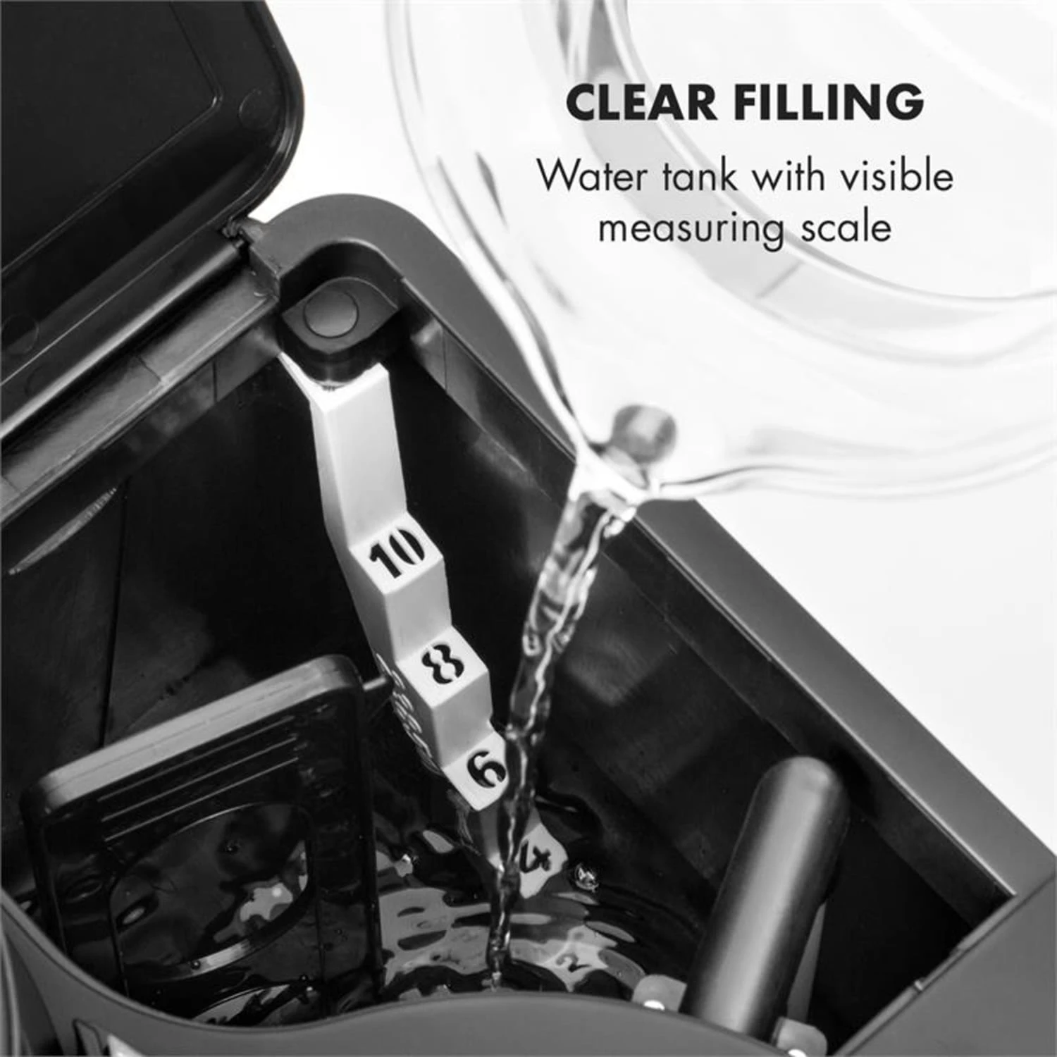 Aromatica II Duo Kaffeemaschine, Integriertes Mahlwerk, 1,25 L Silber 11 Aromatica II Duo Kaffeemaschine, Integriertes Mahlwerk, 1,25 L Silber – Bild 9