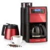 Aromatica II Duo Kaffeemaschine, Integriertes Mahlwerk, 1,25 L, Rot 2 Aromatica II Duo Kaffeemaschine, Integriertes Mahlwerk, 1,25 L, Rot -Klarstein 10032866 yy 0001 titel Klarstein Aromatica II Duo Kaffeemaschine rot