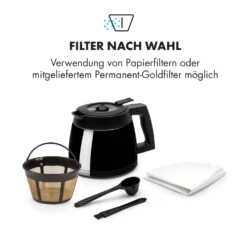 Aromatica II Thermo Kaffeemaschine, Mahlwerk, 1,25 L, Schwarz 16 Aromatica II Thermo Kaffeemaschine, Mahlwerk, 1,25 L, Schwarz -Klarstein 10032876 de 0004 logo