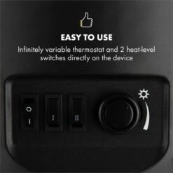 Brixen Elektrischer Kamin 900/1800W InstaFire Thermostat Schwarz 10 Brixen Elektrischer Kamin 900/1800W InstaFire Thermostat Schwarz -Klarstein 10032891 yy 0004 logo Klarstein Brixen Elektrischer Kamin schwarz