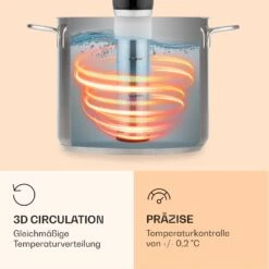 Quickstick Flex 1300W 3D Circulating 0-95 °C IPX7 Timer Schwarz 16 Quickstick Flex 1300W 3D Circulating 0-95 °C IPX7 Timer Schwarz -Klarstein 10032905 de 0005 logo