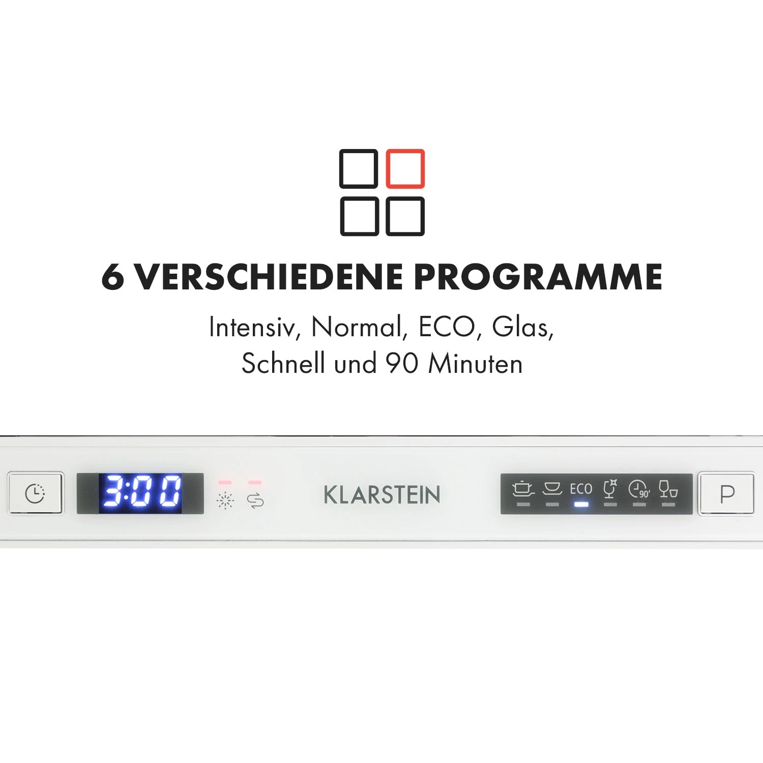 Amazonia 6 Secret Einbau-Geschirrspüler 6 Programme 5 Amazonia 6 Secret Einbau-Geschirrspüler 6 Programme – Bild 3