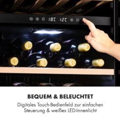 Barossa 102 Duo Weinkühlschrank 102 Fl 226 Ltr 2 Zonen Touch-Steuerung 15 Barossa 102 Duo Weinkühlschrank 102 Fl 226 Ltr 2 Zonen Touch-Steuerung -Klarstein 10032921 de 0004 logo