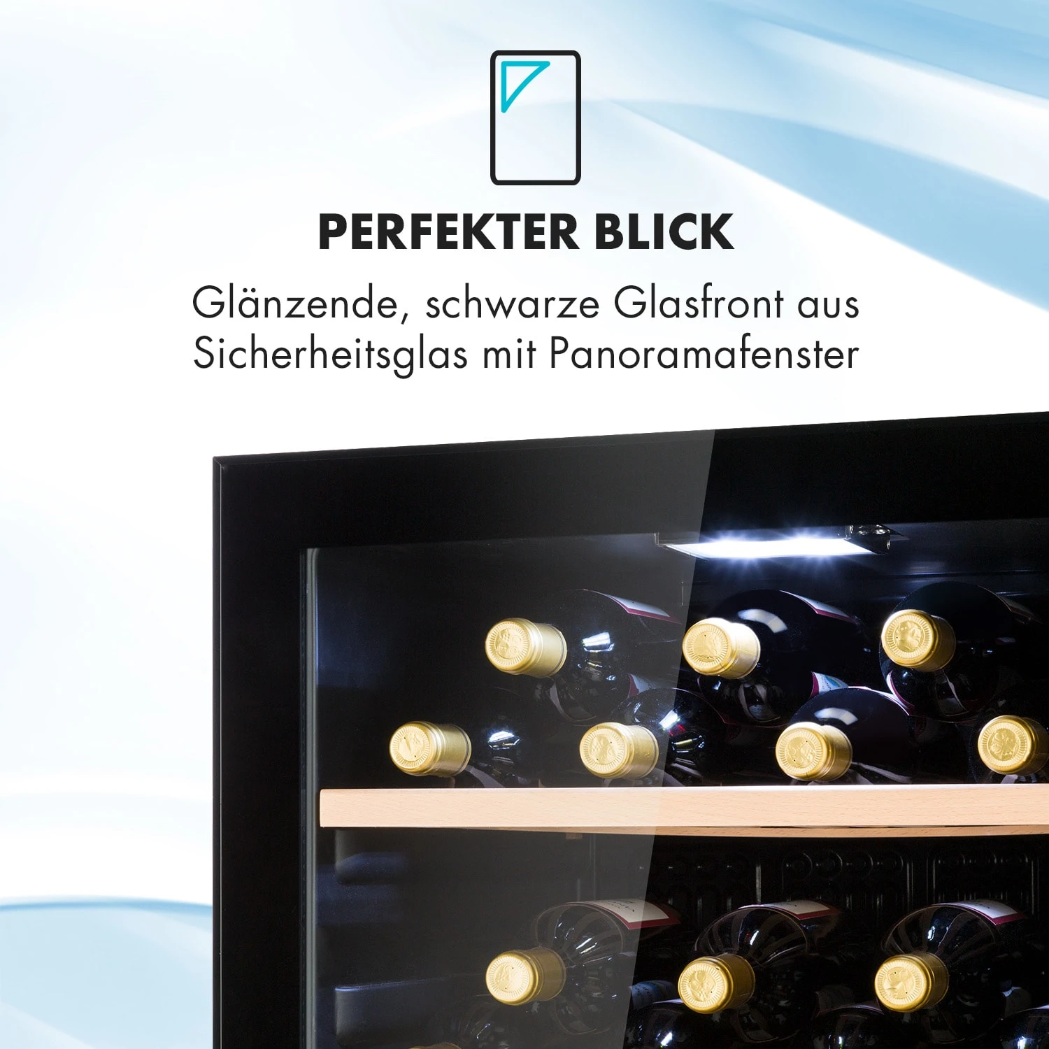 Barossa 102 Duo Weinkühlschrank 102 Fl 226 Ltr 2 Zonen Touch-Steuerung 9 Barossa 102 Duo Weinkühlschrank 102 Fl 226 Ltr 2 Zonen Touch-Steuerung – Bild 7
