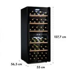 Barossa 102 Duo Weinkühlschrank 102 Fl 226 Ltr 2 Zonen Touch-Steuerung 20 Barossa 102 Duo Weinkühlschrank 102 Fl 226 Ltr 2 Zonen Touch-Steuerung -Klarstein 10032921 yy 0009 logo