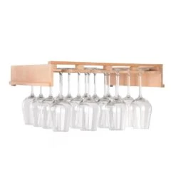 Barossa 102 Duo Weinglas-Regal Zubehör 16 Gläser 4 Schienen Echtholz 8 Barossa 102 Duo Weinglas-Regal Zubehör 16 Gläser 4 Schienen Echtholz -Klarstein 10032922 yy 0001 titel