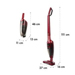 TurboHybrid Staubsauger Boden- Und Handstaubsauger Metallic-rot 21 TurboHybrid Staubsauger Boden- Und Handstaubsauger Metallic-rot -Klarstein 10032944 yy 0010 logo Klarstein TurboHybrid Staubsauger metallic rot