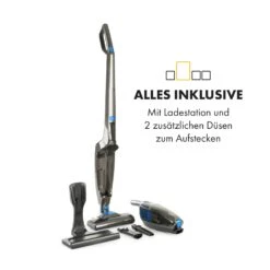 TurboHybrid Staubsauger Boden- Und Handstaubsauger Anthrazit/blau 15 TurboHybrid Staubsauger Boden- Und Handstaubsauger Anthrazit/blau -Klarstein 10032945 de 0004 logo