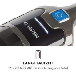 TurboHybrid Staubsauger Boden- Und Handstaubsauger Anthrazit/blau 16 TurboHybrid Staubsauger Boden- Und Handstaubsauger Anthrazit/blau -Klarstein 10032945 de 0005 logo