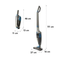 TurboHybrid Staubsauger Boden- Und Handstaubsauger Anthrazit/blau 21 TurboHybrid Staubsauger Boden- Und Handstaubsauger Anthrazit/blau -Klarstein 10032945 yy 0010 logo Klarstein TurboHybrid Staubsauger anthrazit blau