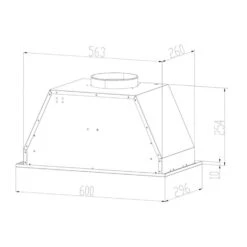 Down Under Dunstabzugshaube Einbau 60cm Abluft: 590 M³/h LED Edelstahl 18 Down Under Dunstabzugshaube Einbau 60cm Abluft: 590 M³/h LED Edelstahl -Klarstein 10032975 yy 0008 logo Klarstein Down Under Dunstabzugshaube Einbau 60cm