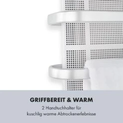 Hot Spot Wave Heizpanel 51x80cm 20m² 1000W Stufenlos IP24 Aluminium -Klarstein 10032994 de 0006 logo