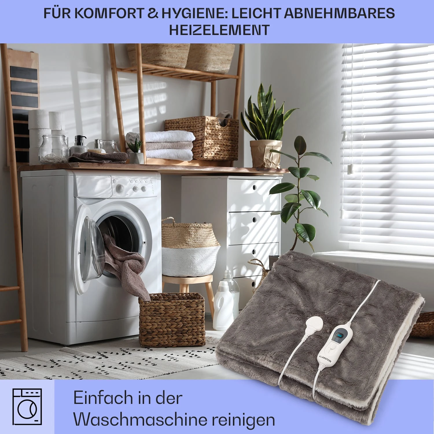 Dr. Watson SuperSoft Heizdecke 120 W 180 X 130 Cm Teddy-Plüsch 5 Dr. Watson SuperSoft Heizdecke 120 W 180 X 130 Cm Teddy-Plüsch – Bild 3