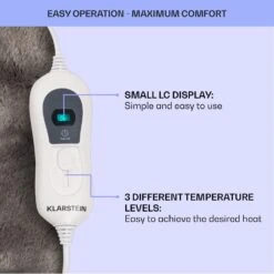 Dr. Watson SuperSoft Heizdecke 120 W 180 X 130 Cm Teddy-Plüsch 14 Dr. Watson SuperSoft Heizdecke 120 W 180 X 130 Cm Teddy-Plüsch -Klarstein 10033005 uk 0006 usp