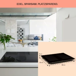 Delicatessa 60 Einbaukochfeld Induktion 4 Zonen 7000W Glaskeramik 15 Delicatessa 60 Einbaukochfeld Induktion 4 Zonen 7000W Glaskeramik -Klarstein 10033021 de 0006 usp