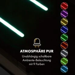 High Line Deckenhaube 90cm 410 M3/h 75W 3 Stufen Fernbedienung Schwarz 17 High Line Deckenhaube 90cm 410 M3/h 75W 3 Stufen Fernbedienung Schwarz -Klarstein 10033054 de 0004 logo