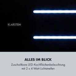 High Line Deckenhaube 90cm 410 M3/h 75W 3 Stufen Fernbedienung Schwarz 19 High Line Deckenhaube 90cm 410 M3/h 75W 3 Stufen Fernbedienung Schwarz -Klarstein 10033054 de 0006 logo