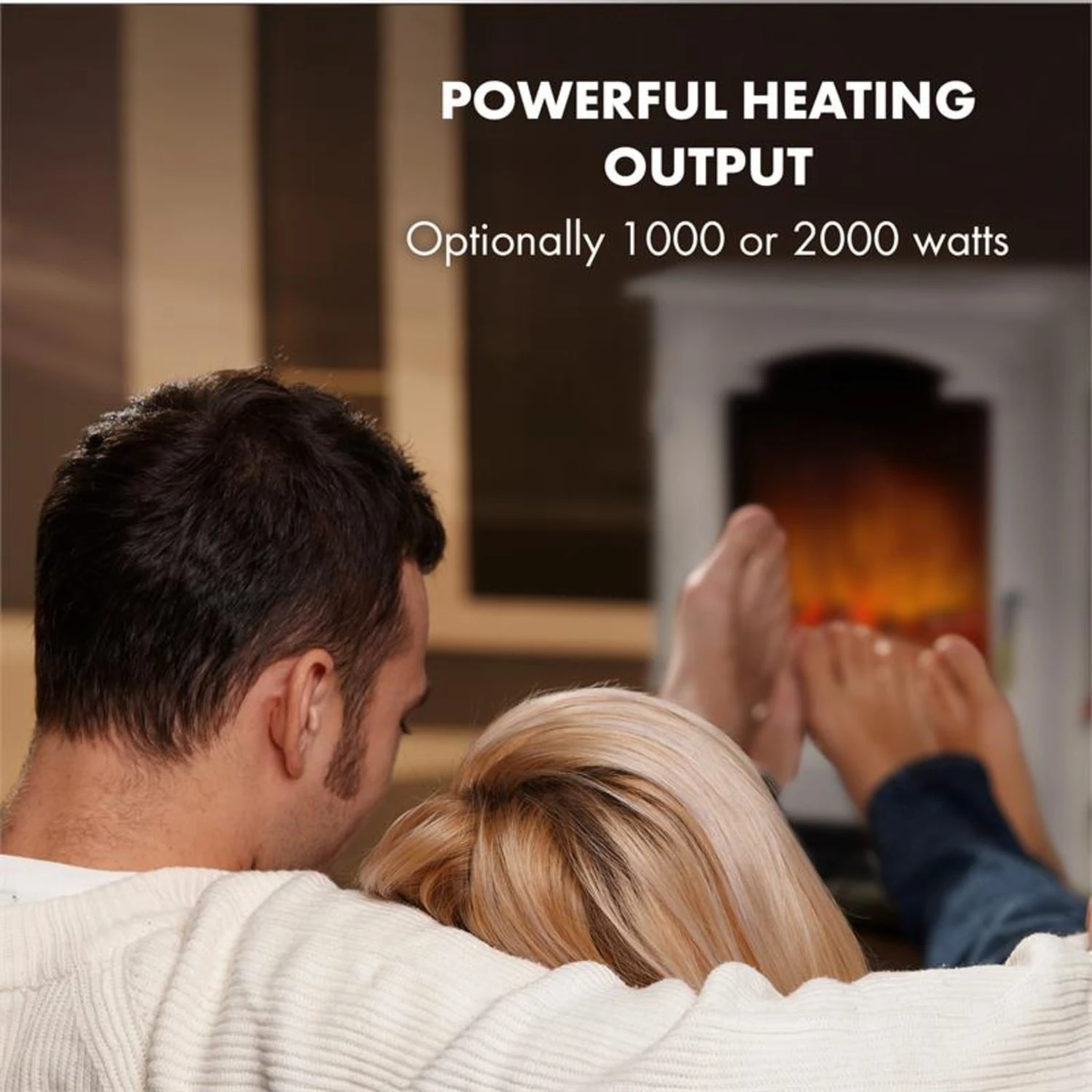 Graz Elektrischer Kamin 1000/2000W Thermostat PanoramaView 5 Graz Elektrischer Kamin 1000/2000W Thermostat PanoramaView – Bild 3