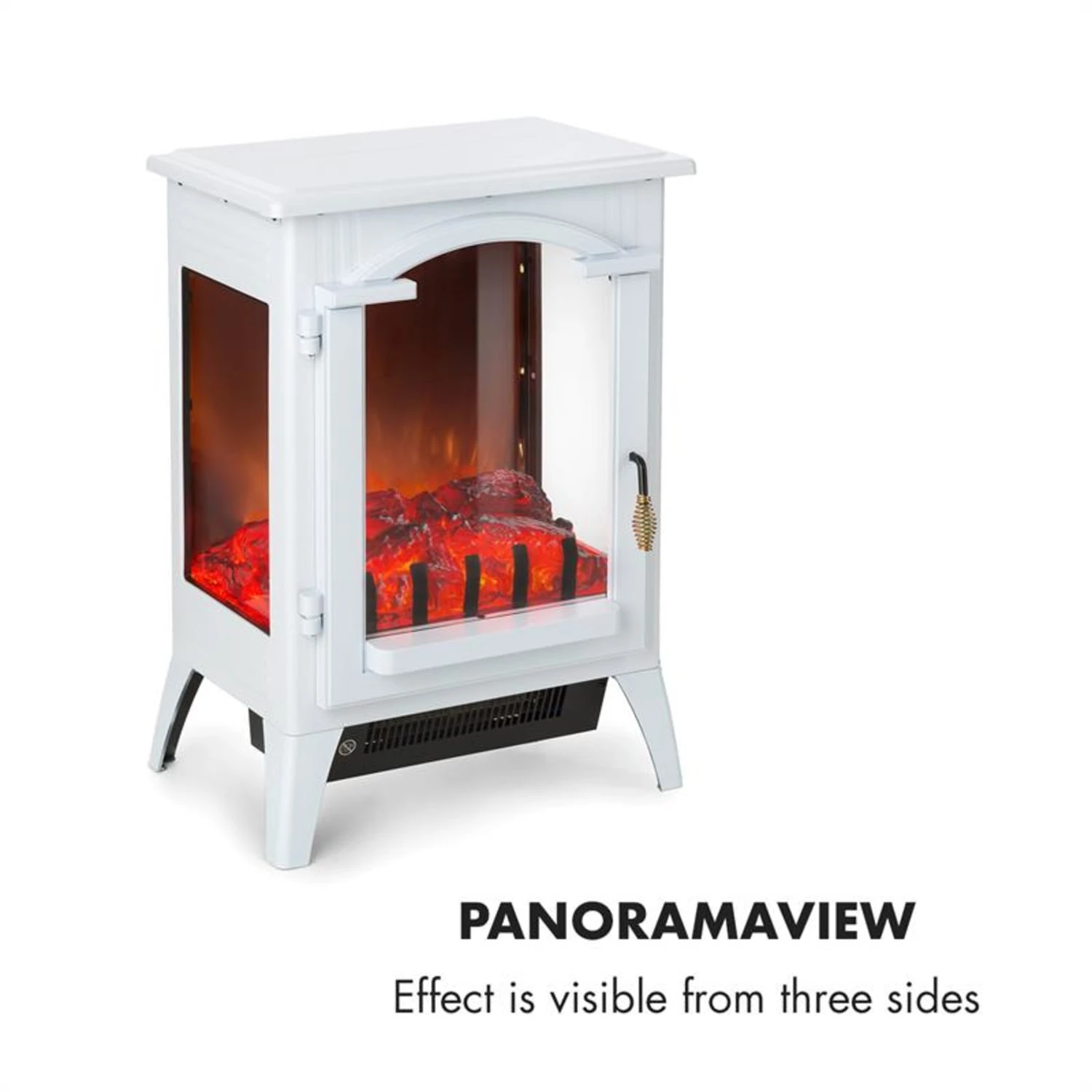 Graz Elektrischer Kamin 1000/2000W Thermostat PanoramaView 8 Graz Elektrischer Kamin 1000/2000W Thermostat PanoramaView – Bild 6