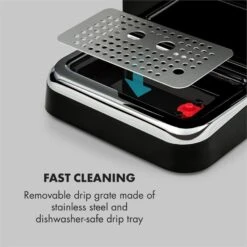 Espressionata Gusto Espressomaschine 1100W 15 Bar Druck Schwarz 16 Espressionata Gusto Espressomaschine 1100W 15 Bar Druck Schwarz -Klarstein 10033209 yy 0006 logo Klarstein Espressionata Gusto Espressomaschine