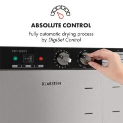 Master Jerky 24 Dörrautomat 5850W 40-90 °C 15h-Timer Edelstahl Silber 12 Master Jerky 24 Dörrautomat 5850W 40-90 °C 15h-Timer Edelstahl Silber -Klarstein 10033214 yy 0003 logo Klarstein Master Jerky 24 Doerrautomat silber
