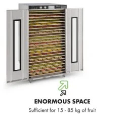 Master Jerky 24 Dörrautomat 5850W 40-90 °C 15h-Timer Edelstahl Silber 16 Master Jerky 24 Dörrautomat 5850W 40-90 °C 15h-Timer Edelstahl Silber -Klarstein 10033214 yy 0007 logo Klarstein Master Jerky 24 Doerrautomat silber