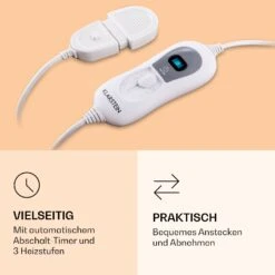 Fernbedienung Für Dr. Watson XL & XXL Heizdecke Ersatzteil LED-Display 2 M Abnehmbar 7 Fernbedienung Für Dr. Watson XL & XXL Heizdecke Ersatzteil LED-Display 2 M Abnehmbar -Klarstein 10033243 de 0003 logo