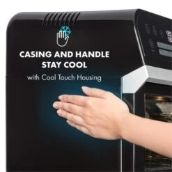 AeroVital Cube Heißluftfritteuse 1600W 12l Timer 16 Programme Schwarz 15 AeroVital Cube Heißluftfritteuse 1600W 12l Timer 16 Programme Schwarz -Klarstein 10033248 yy 0007 logo Klarstein AeroVital Cube Heissluftfritteuse schwarz reedit