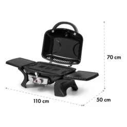 Parforce Duo Gasgrill 2 Brenner 4,4kW 15000BTU 300°C Grau -Klarstein 10033297 yy 0010 logo Klarstein Parforce Duo Gasgrill 2 Brenner grau