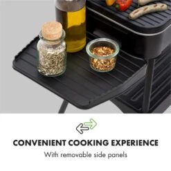 Porterhouse Elektrogrill 2200W Antihaft-Grillfläche Schwarz 13 Porterhouse Elektrogrill 2200W Antihaft-Grillfläche Schwarz -Klarstein 10033322 yy 0003 logo Klarstein Porterhouse Elektrogrill 2200W schwarz