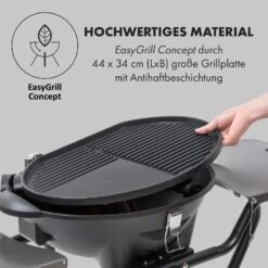 Tafelspitz Elektrogrill 2000/2400 W Antihaftbeschichtung Faltbar Mobil -Klarstein 10033448 de 0004 logo