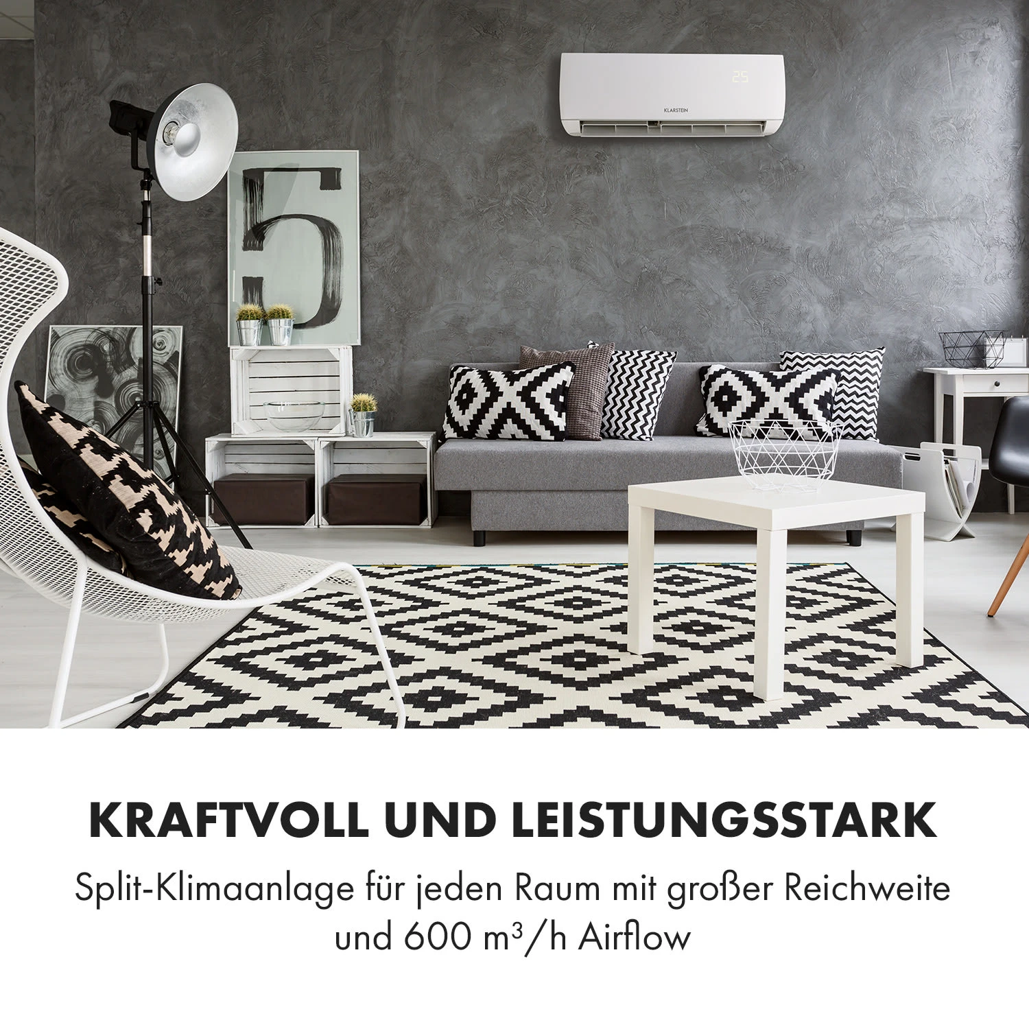 Windwaker Split-Klimaanlage 9.000 BTU/2,7 KW Luftdurchsatz 600m³/h 4 Windwaker Split-Klimaanlage 9.000 BTU/2,7 KW Luftdurchsatz 600m³/h – Bild 2