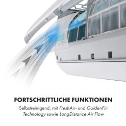 Windwaker Split-Klimaanlage 9.000 BTU/2,7 KW Luftdurchsatz 600m³/h 15 Windwaker Split-Klimaanlage 9.000 BTU/2,7 KW Luftdurchsatz 600m³/h -Klarstein 10033482 de 0004 logo