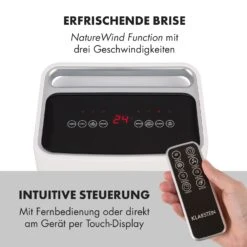 IceWind 4-in-1 Luftkühler Luftdurchsatz: 222 M³/h 36,5 Watt 15 IceWind 4-in-1 Luftkühler Luftdurchsatz: 222 M³/h 36,5 Watt -Klarstein 10033496 de 0005 logo