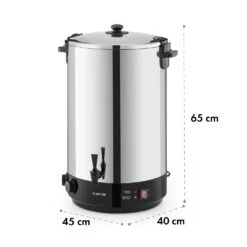 KonfiStar 50 Einkochautomat Getränkespender 2500W 50L Edelstahl -Klarstein 10033525 yy 0010 logo