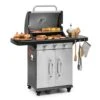 Gazooka 3.0T BBQ Grill 3x3kW Brenner 4 Rollen Edelstahl 1 Gazooka 3.0T BBQ Grill 3x3kW Brenner 4 Rollen Edelstahl -Klarstein 10033533 yy 0001 titel Klarstein Gazooka 30T BBQ Grill 3 Brenner