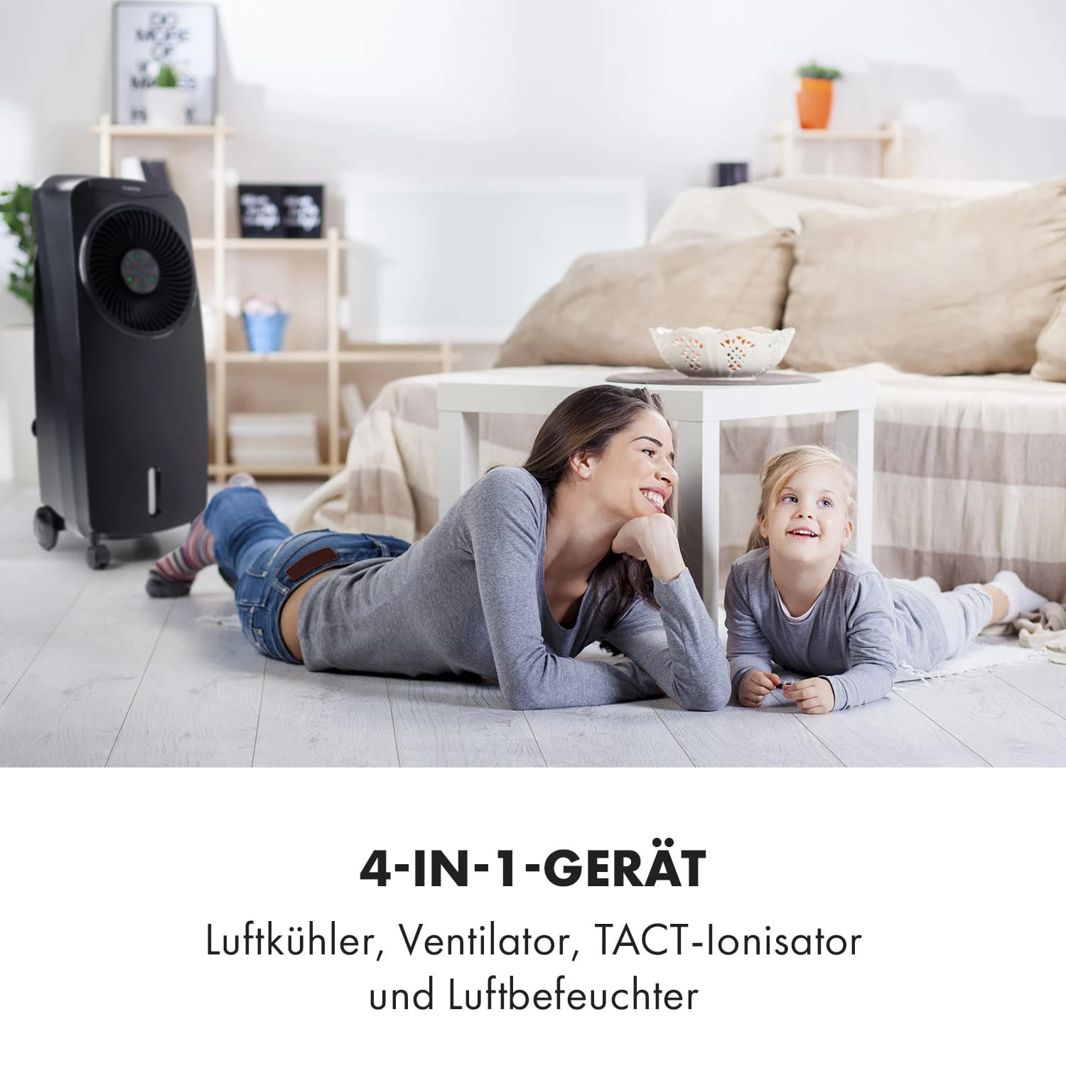 Rotator 4-in-1 Luftkühler 396 M³/h 110W 7 Ltr 360° Fernbedienung Mobil 4 Rotator 4-in-1 Luftkühler 396 M³/h 110W 7 Ltr 360° Fernbedienung Mobil – Bild 2