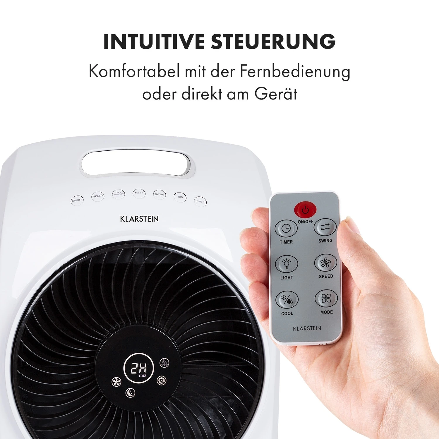 Rotator 4-in-1 Luftkühler 396 M³/h 110W 7 Ltr 360° Fernbedienung Mobil 7 Rotator 4-in-1 Luftkühler 396 M³/h 110W 7 Ltr 360° Fernbedienung Mobil – Bild 5